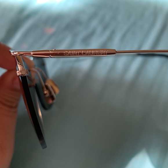 Saint Laurent SL464 Silver Grey Sunglasses - Picture 11 of 13